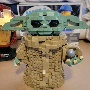 LEGO Star Wars: The Child 75318 Mandalorian Baby Yoda Assembled As Is
